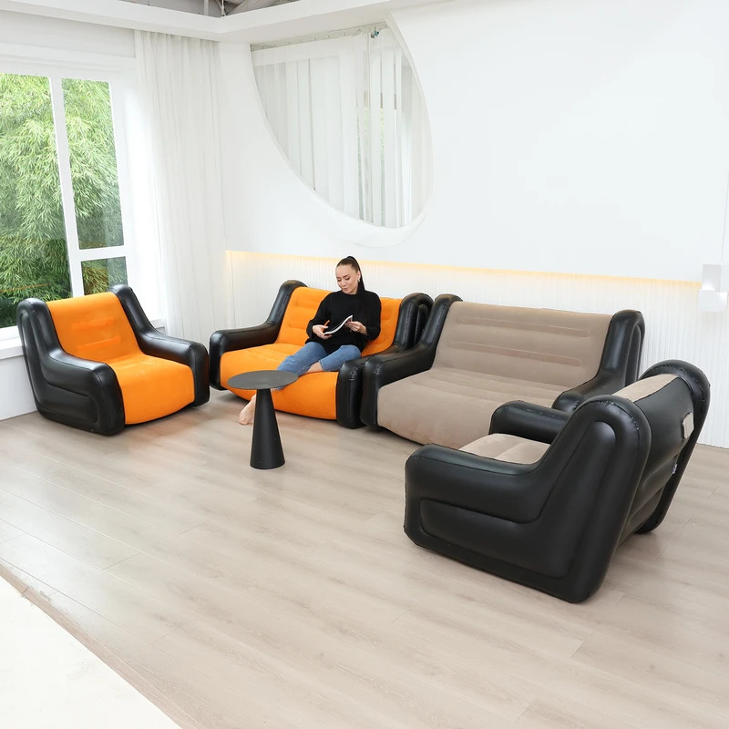 Outdoor Indoor Camping - Air Mattress Inflatable Sofa Double Inflatable