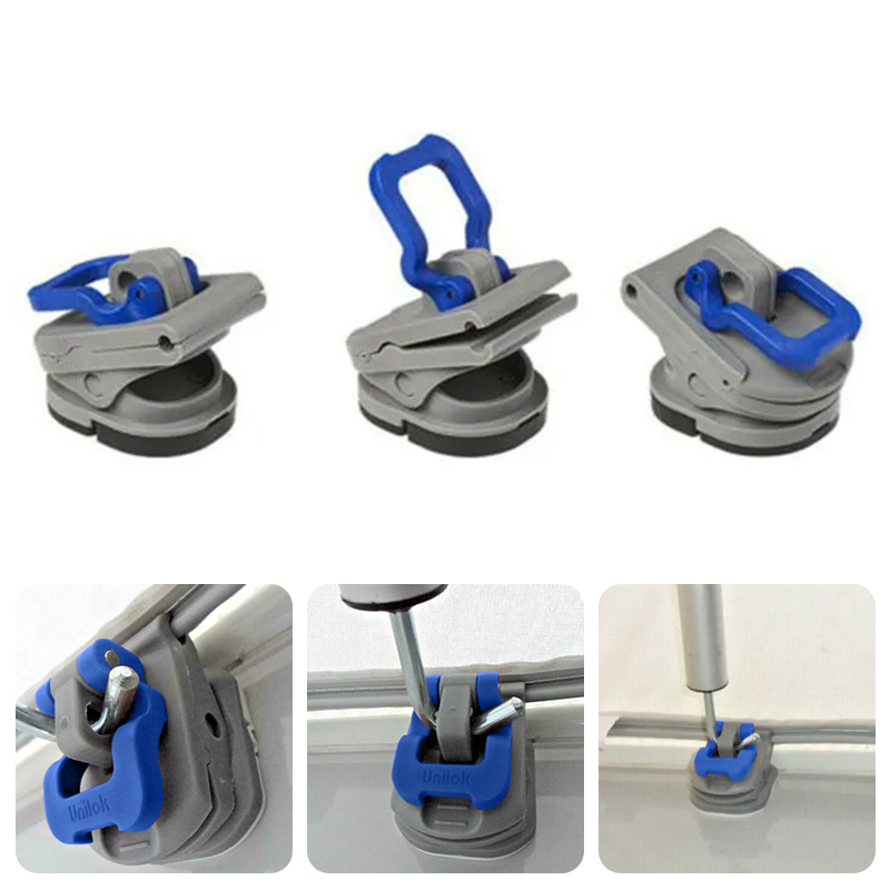 Camping Tent - 3pcs RV Adjustable Plastic Tent Clip