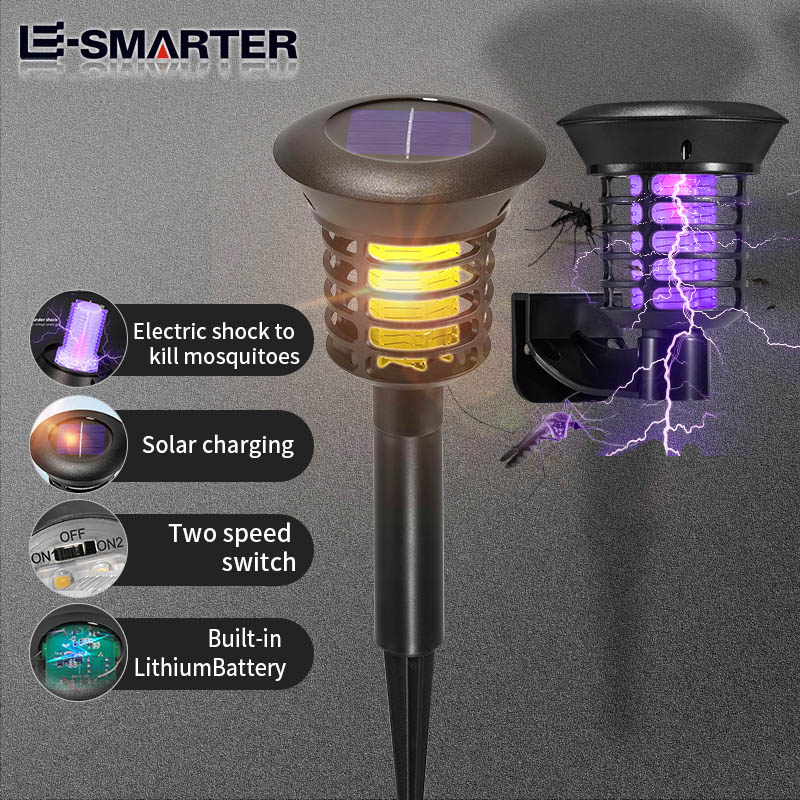 Outdoor Camping Glamping Share - Solar-Powered Mosquito Killer Lamp Mosquito Repeller