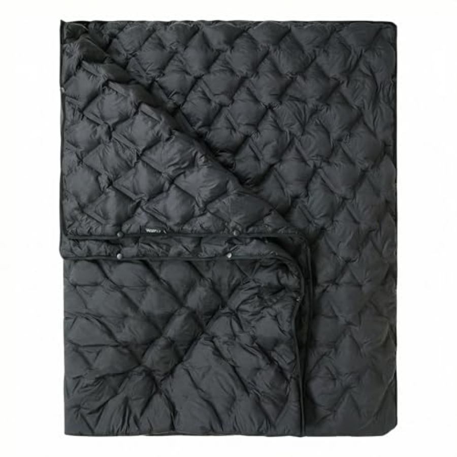 Outdoor Camping Blanket - Wearable Sleeping Bag, Recycled Water-Resistant Camping