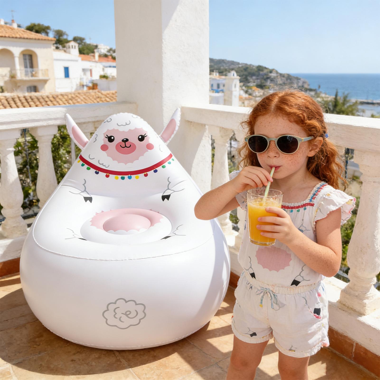Outdoor Indoor Camping - Inflatable Chair For Kids Portable Animal