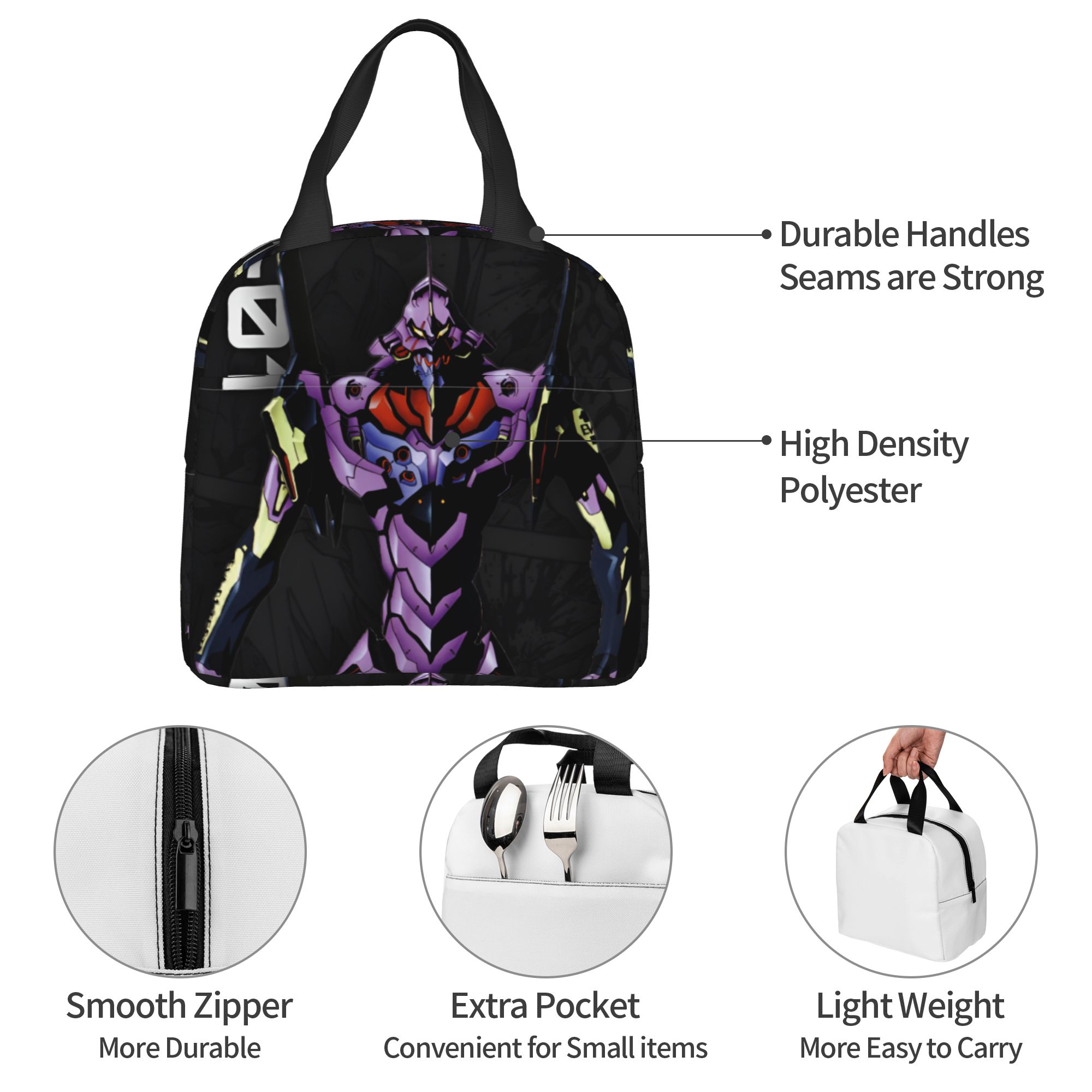 Outdoor Camping Food - E-Evangelions Thermal Insulated Lunch Bags Women