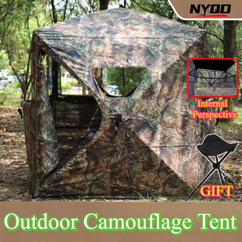 Camping Tent - Outdoor 2-3 Person Automatic Camping Hunting