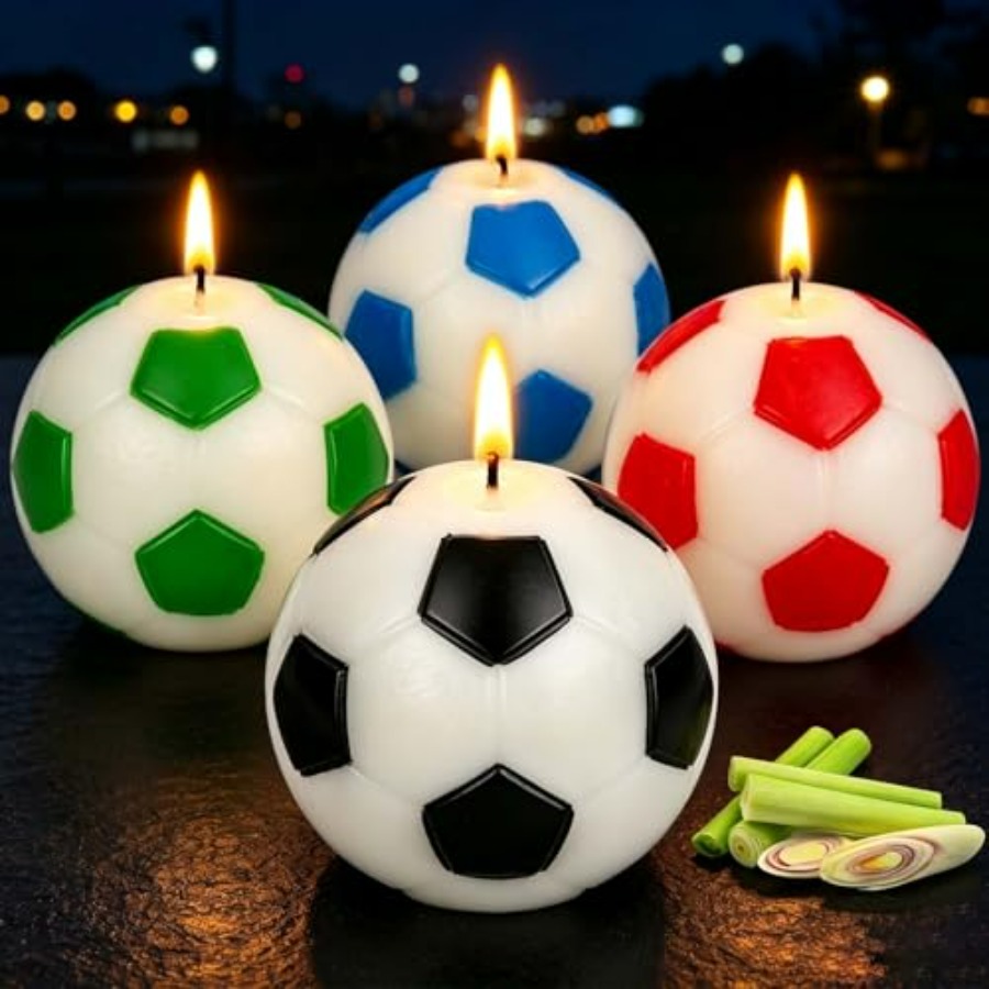 Outdoor Indoor Camping - Citronella Candles Outdoor Indoor 4 Pack