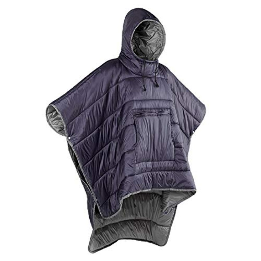 Outdoor Camping Blanket - Outdoor camping winter poncho coat in