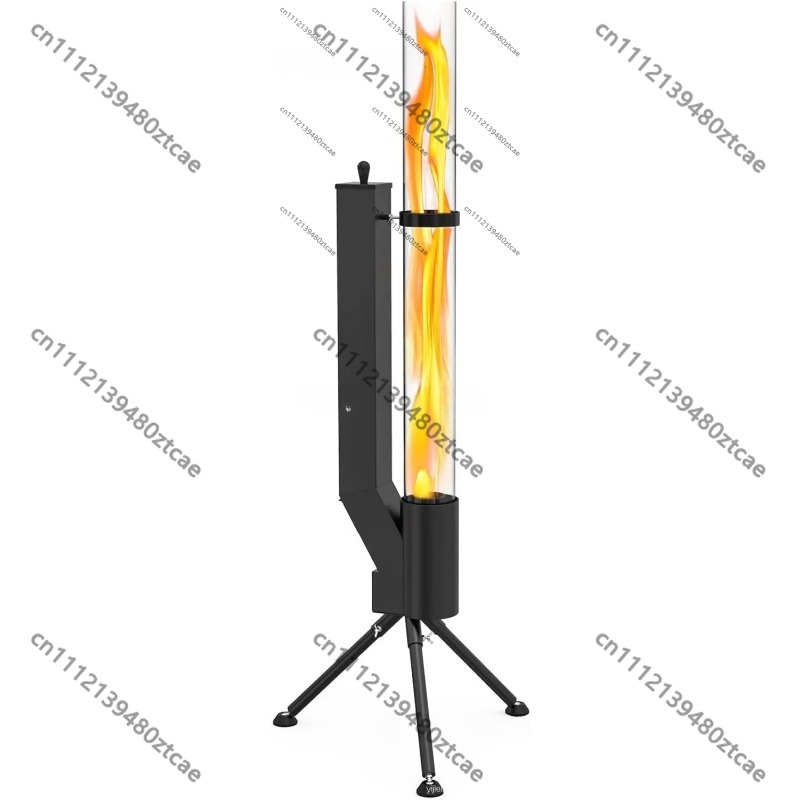 Outdoor Camping Wood Burning Stove - Outdoor Vertical Rocket Stove, Wood Pellet