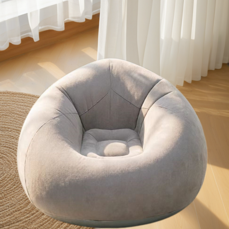 Outdoor Indoor Camping - Portable Inflatable Round Air Sofa Soft