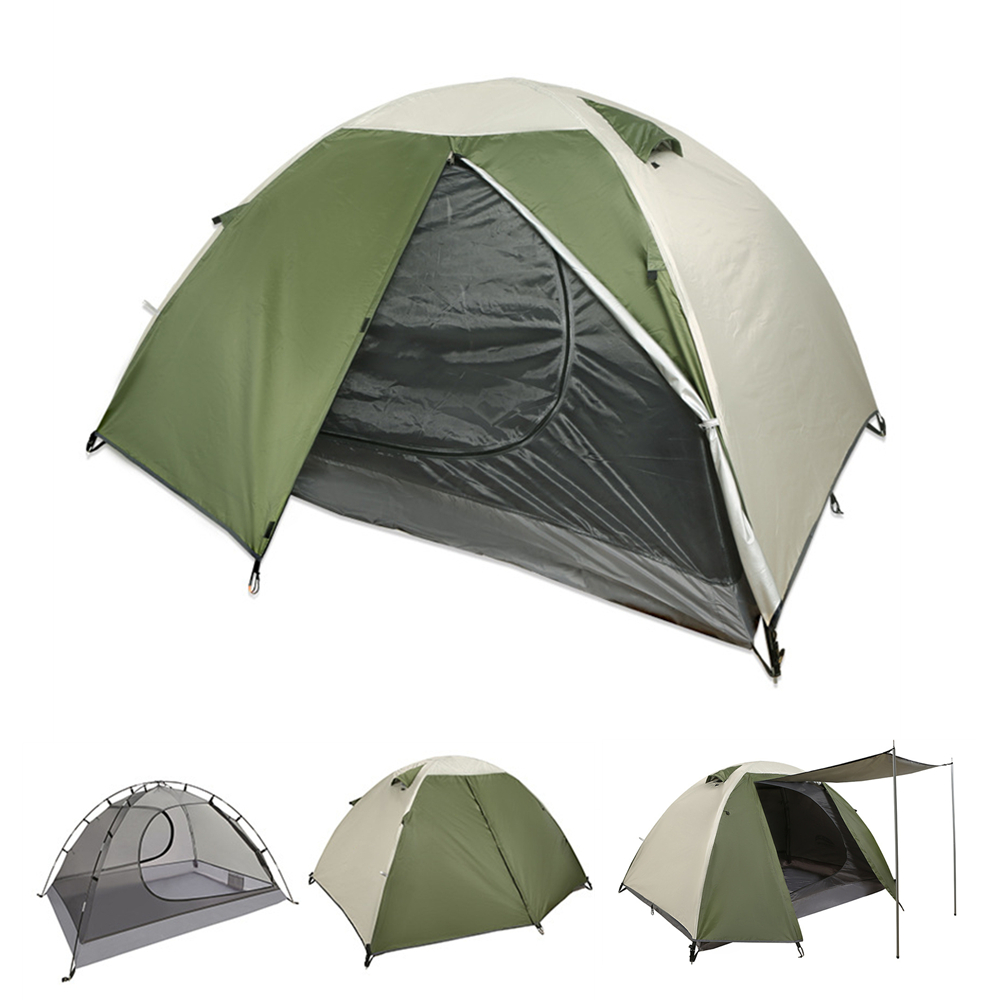Outdoor Camping Tent Waterproof - 1Backpacking Tent 2 Person Lightweight Camping