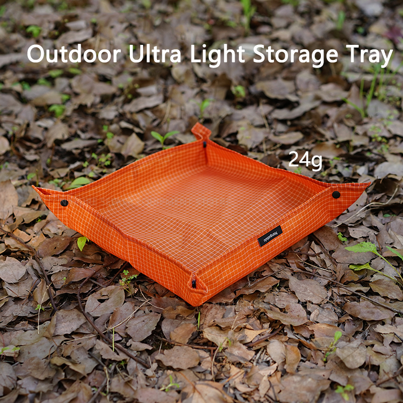 Outdoor Camping Folding Storage Box - Ultra Light Storage Tray for Outdoor