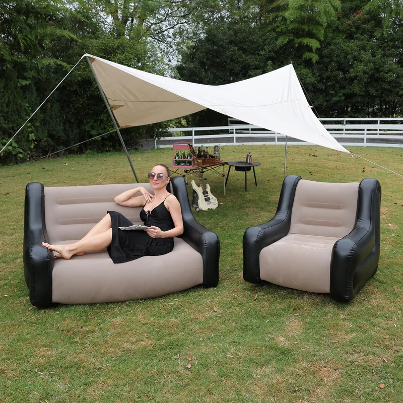 Air Mattress Inflatable Sofa D - Outdoor Indoor Camping incelemesi ve fiyatı