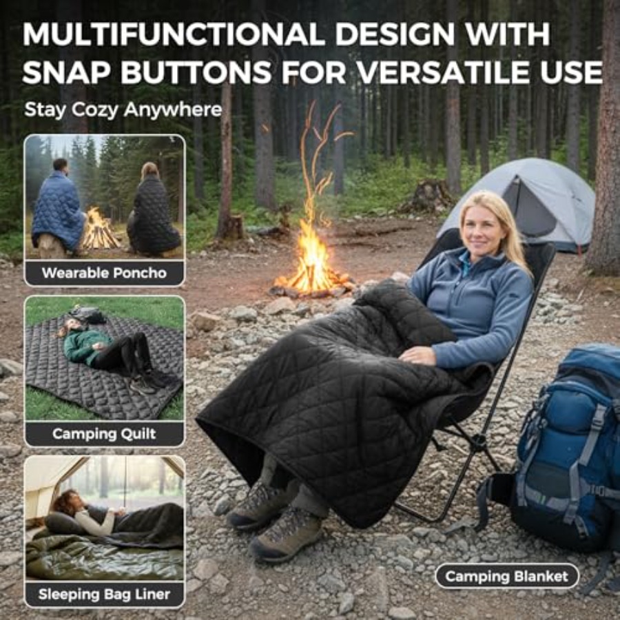 Wearable Sleeping Bag, Recycle - Outdoor Camping Blanket incelemesi ve fiyatı