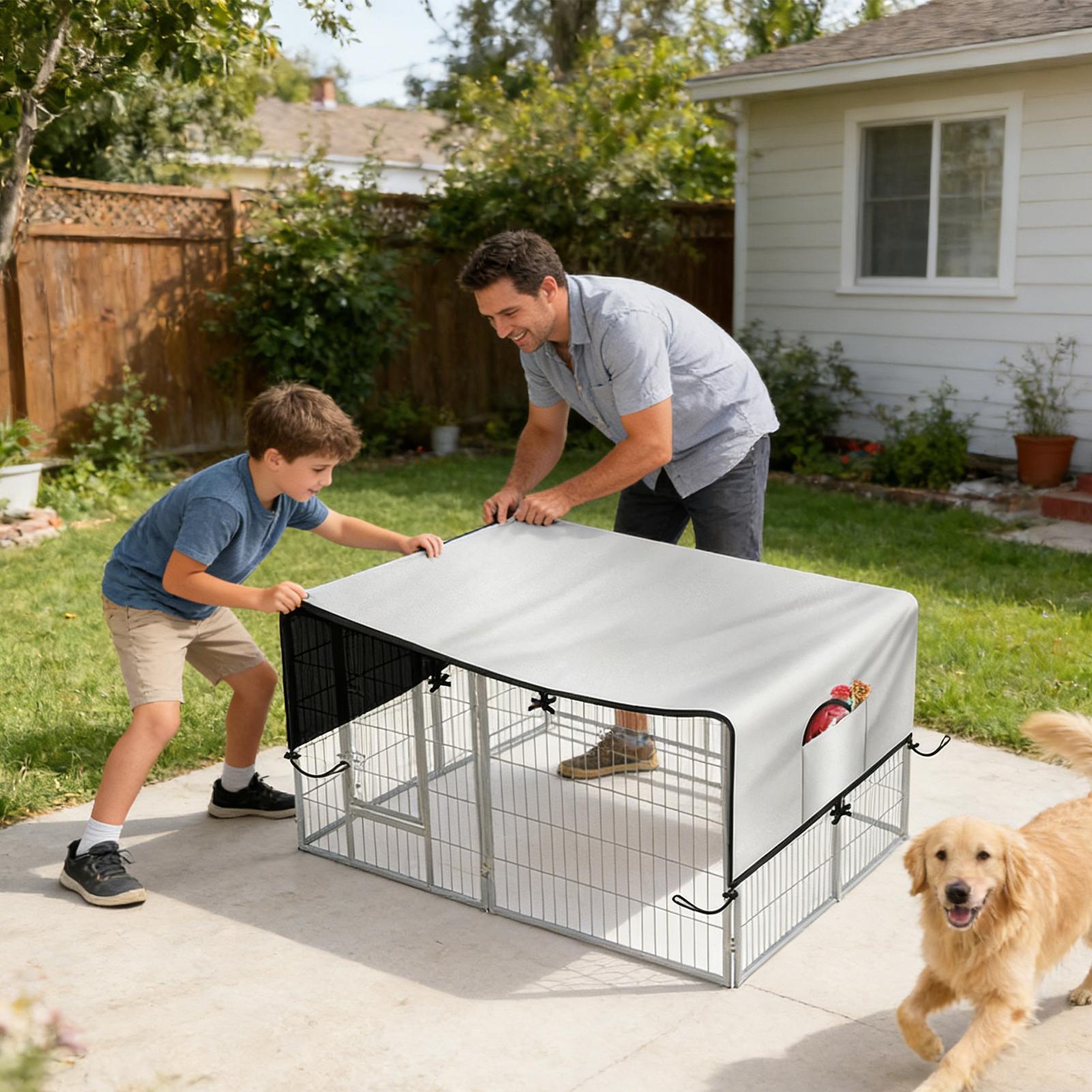 Crate Cover 210D Oxford Privac - Outdoor Camping Dog Kennel incelemesi ve fiyatı