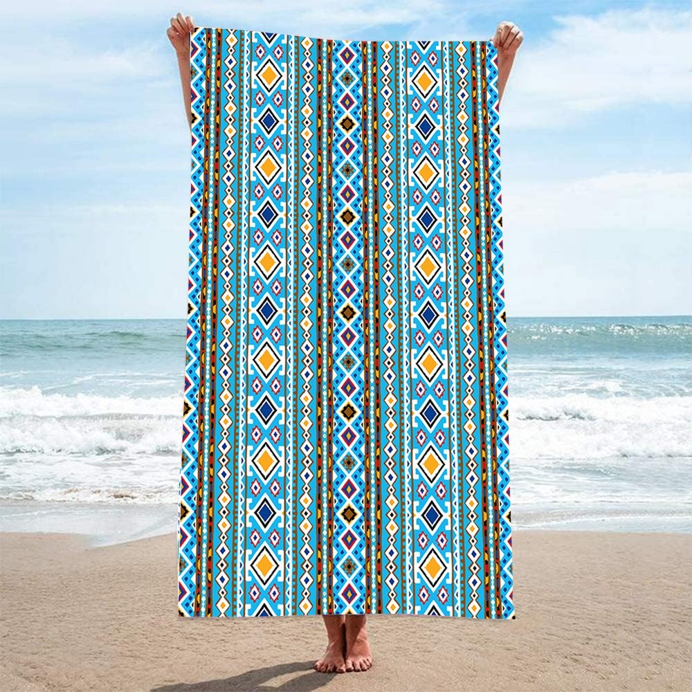 Abstract Beach Towel 70x140CM  - Camp Towel Microfiber incelemesi ve fiyatı