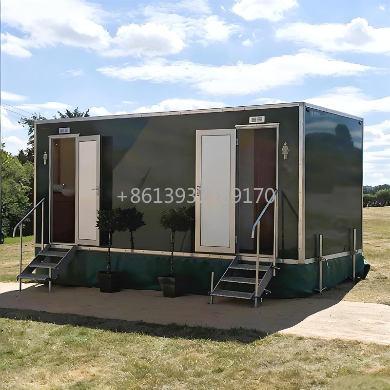Mobile Toilet Trailer with Bas - Portable Camp Toilet incelemesi ve fiyatı