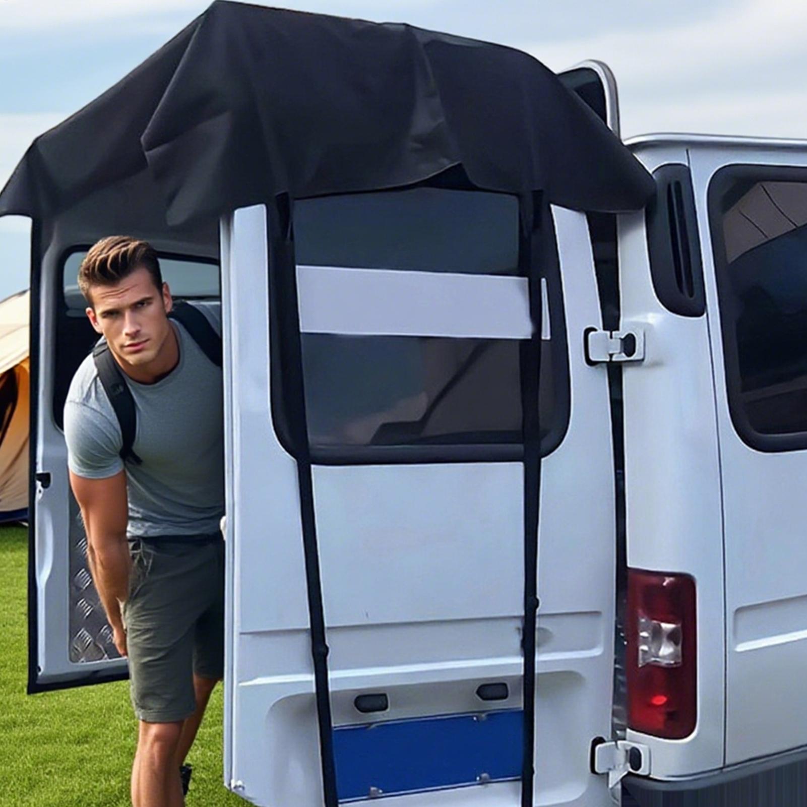 Rear Door RV Cover Windproof A - Outdoor Indoor Camping incelemesi ve fiyatı