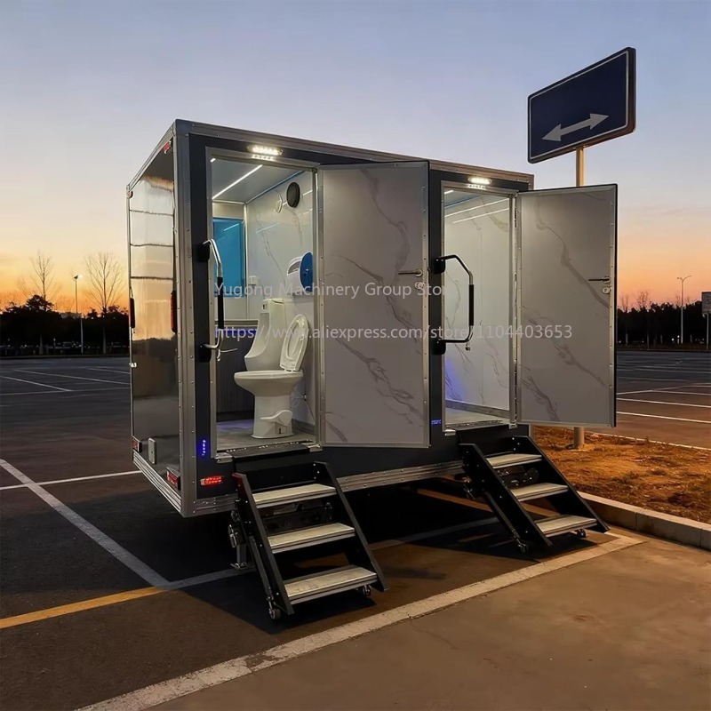 Portable Restroom Trailer Luxu - Portable Camp Toilet incelemesi ve fiyatı