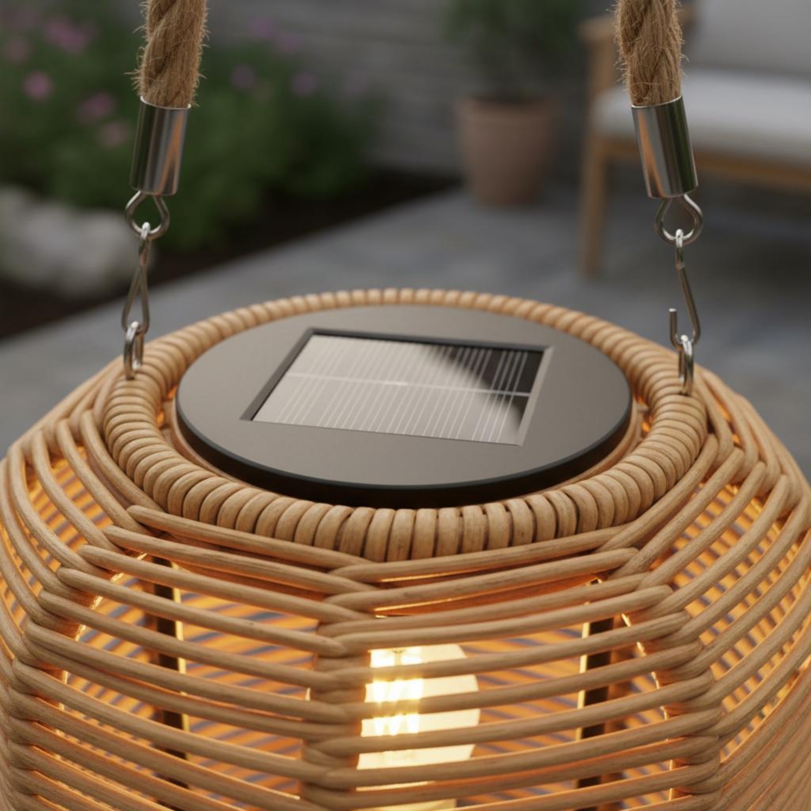 Handwoven Solar Lantern Braide - Outdoor Camping Decor incelemesi ve fiyatı