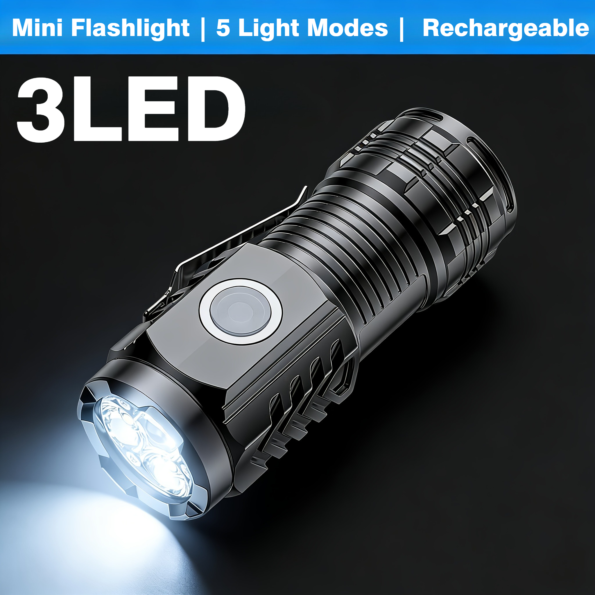 Portable Mini 3 LED Handheld F - Outdoor Camping Decor incelemesi ve fiyatı