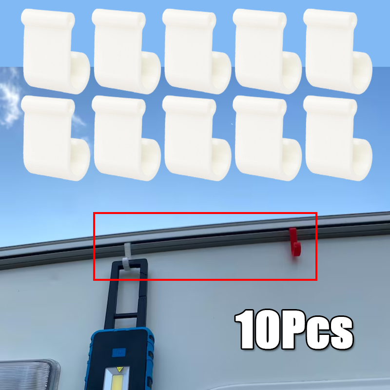 10Pcs Camping Awning Hook Clip - Camping Tent incelemesi ve fiyatı