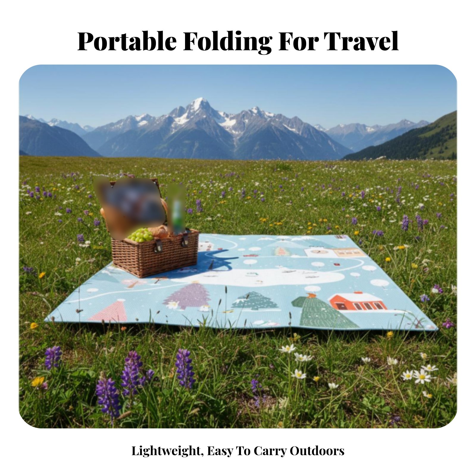 Camping Dining Mat, Foldable P - Outdoor Camping Blanket incelemesi ve fiyatı