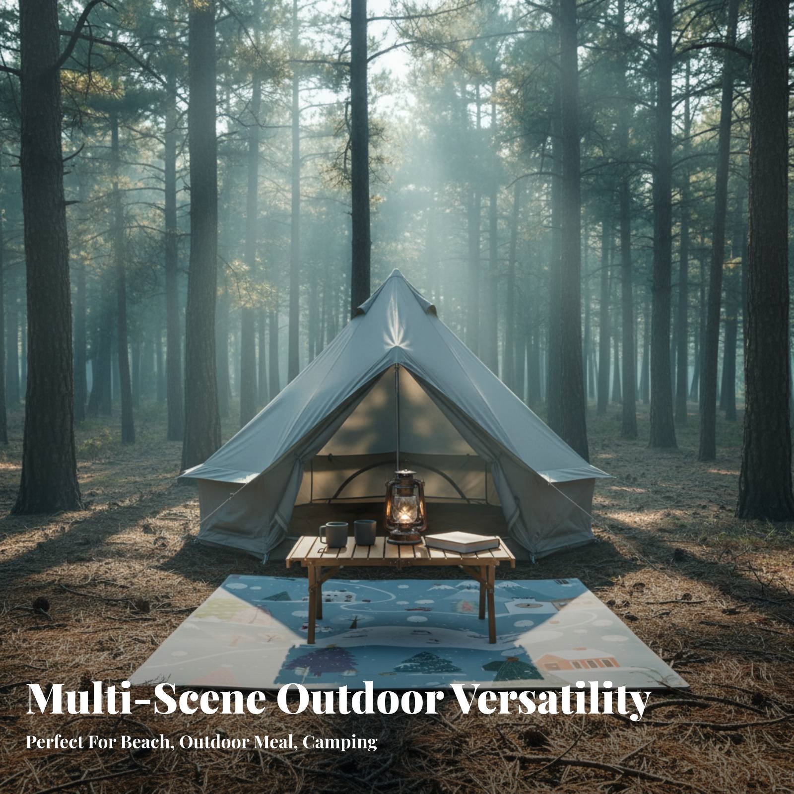 Camping Dining Mat, Foldable P - Outdoor Camping Blanket incelemesi ve fiyatı