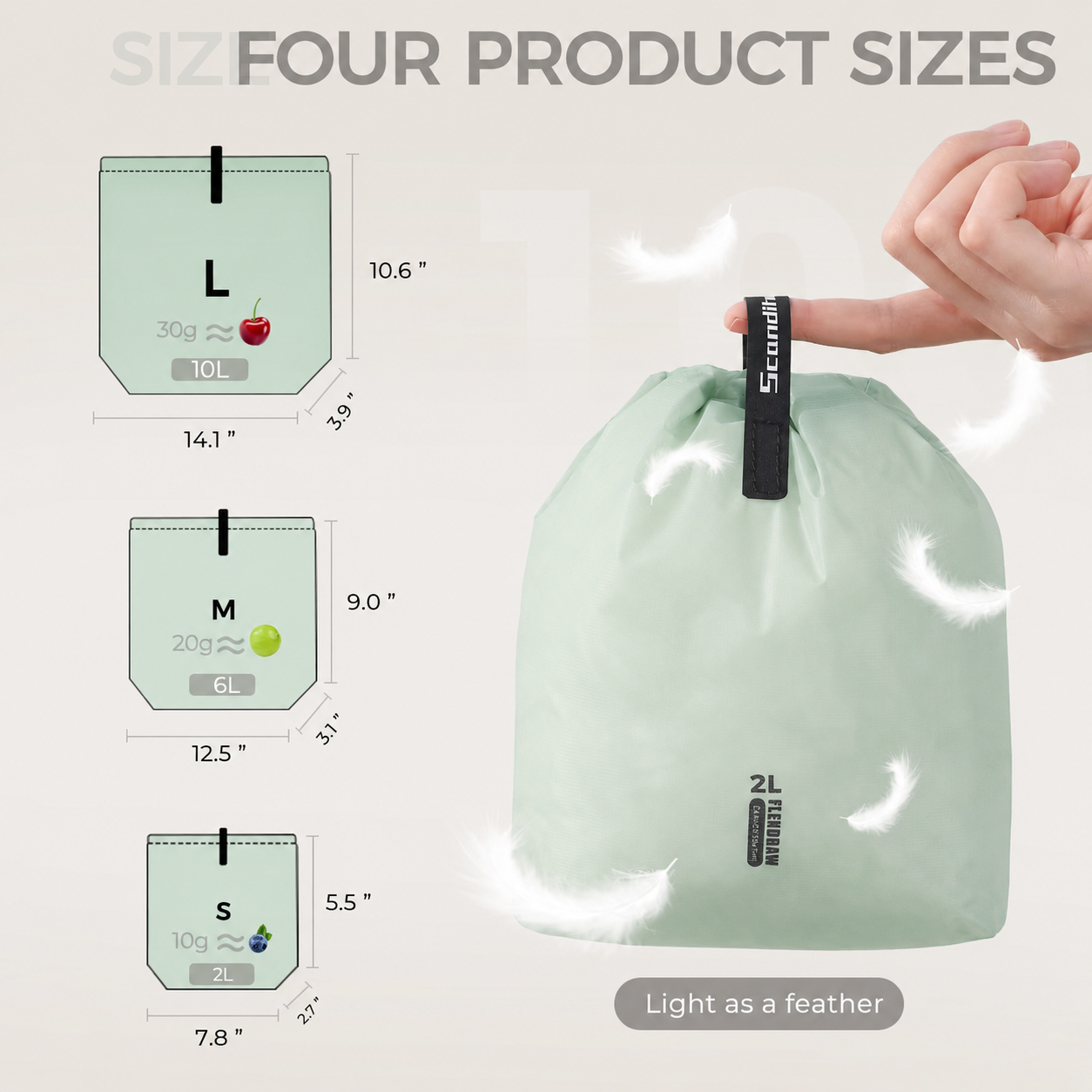 Large Capacity Waterproof Stor - Camping Outdoor Clothing incelemesi ve fiyatı