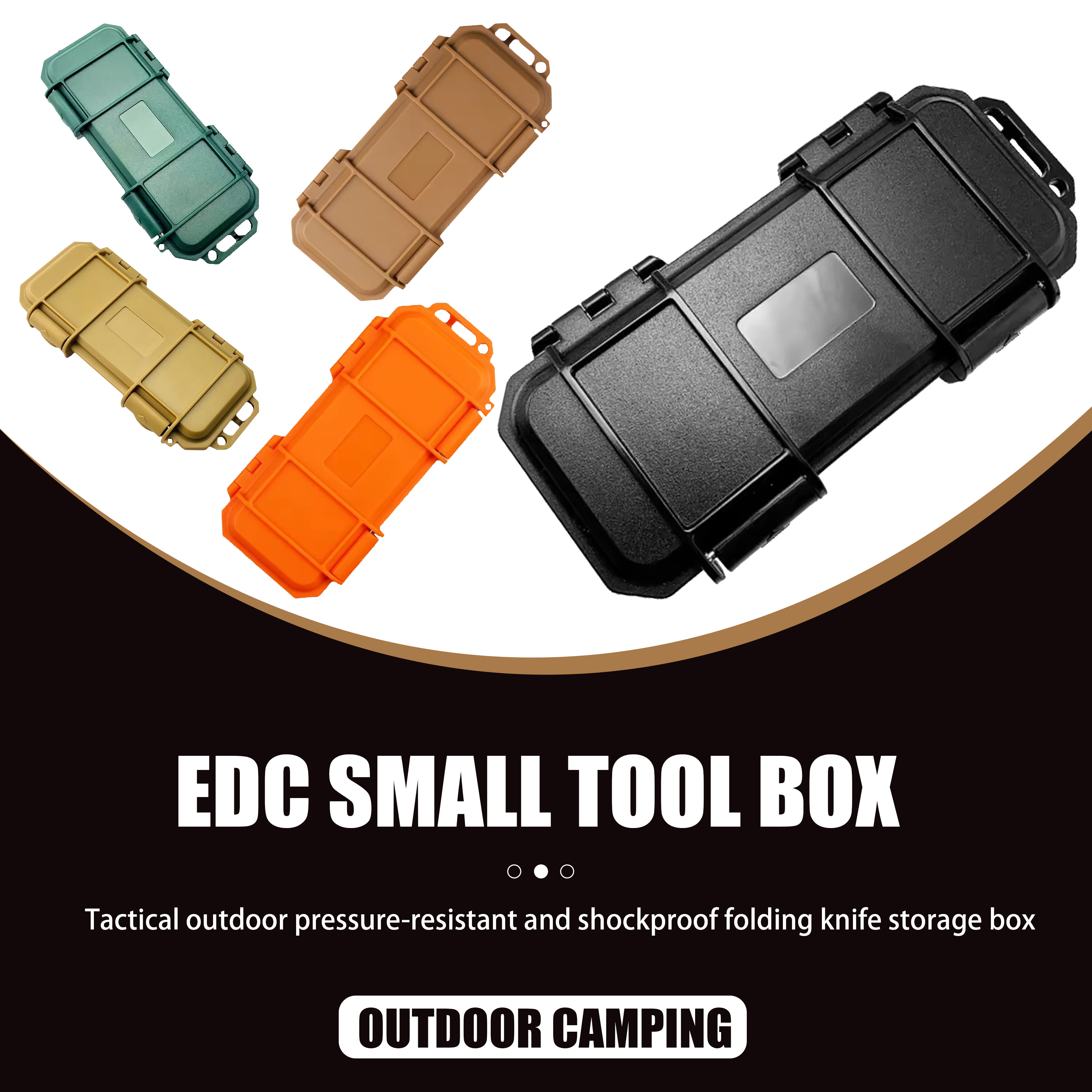 Edc storage box, tactical outd - Outdoor Camping Folding Storage Box incelemesi ve fiyatı