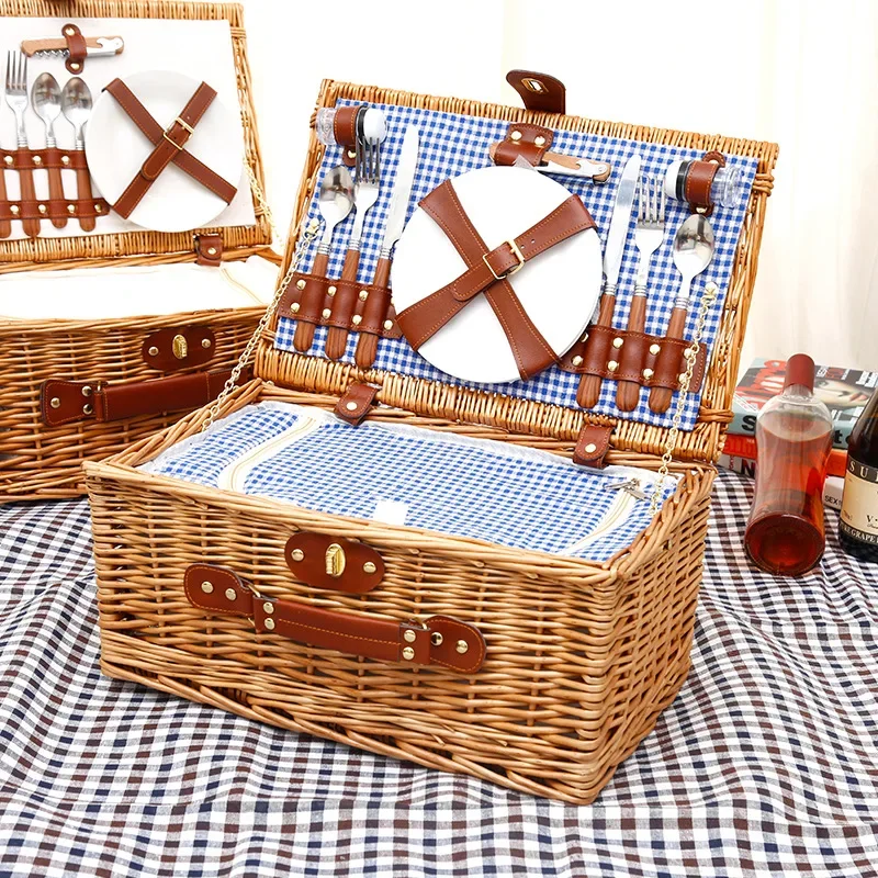 Family outing picnic basket, o - Outdoor Camping Food incelemesi ve fiyatı