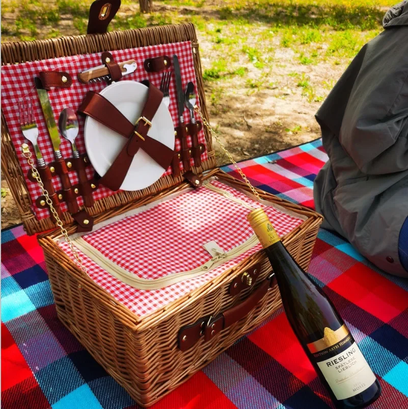 Family outing picnic basket, o - Outdoor Camping Food incelemesi ve fiyatı