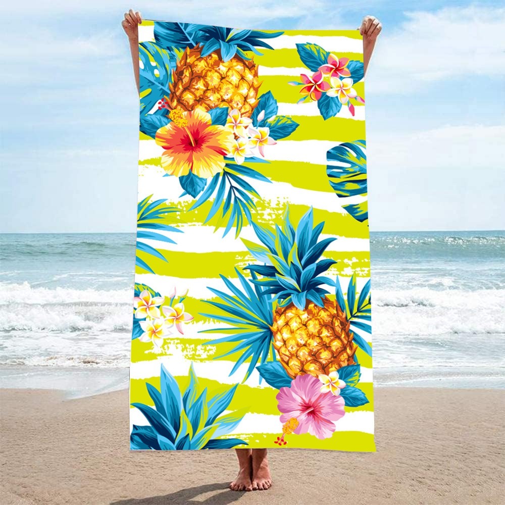 Letter Palm Tree Beach Towel 1 - Camp Towel Microfiber incelemesi ve fiyatı