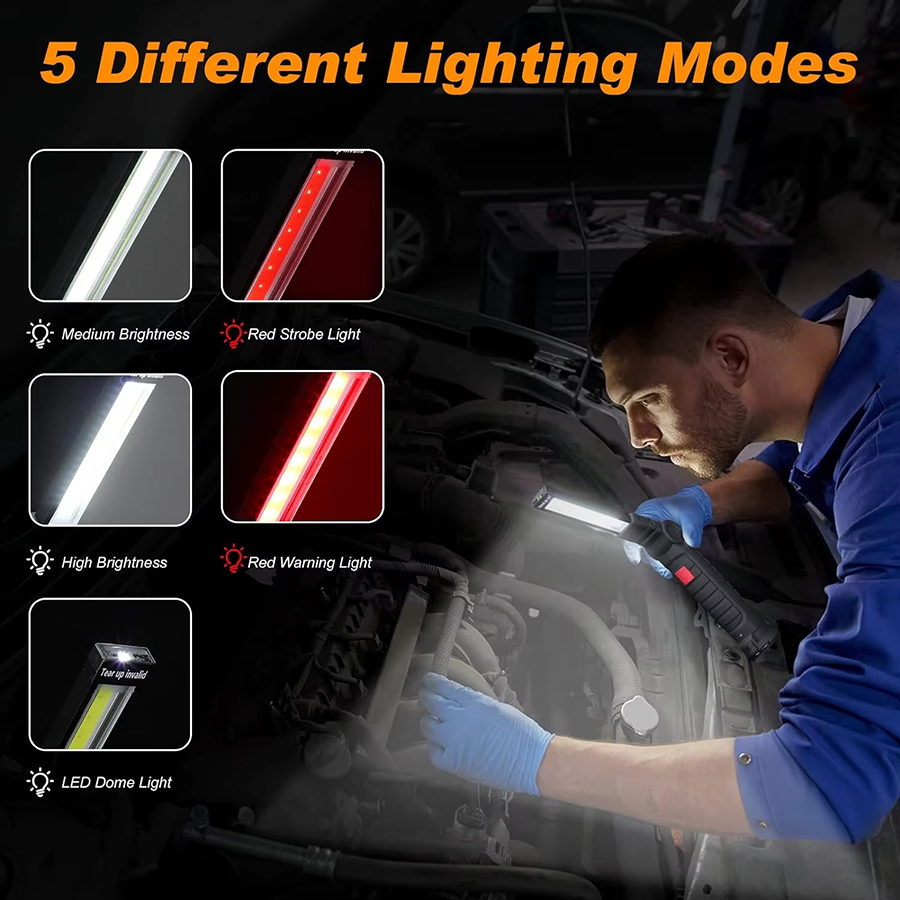 Portable LED Flashlight with M - Outdoor Camping Decor incelemesi ve fiyatı