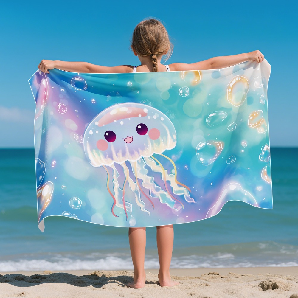 Cartoon Pattern Beach Towel Ki - Outdoor Camping Blanket incelemesi ve fiyatı