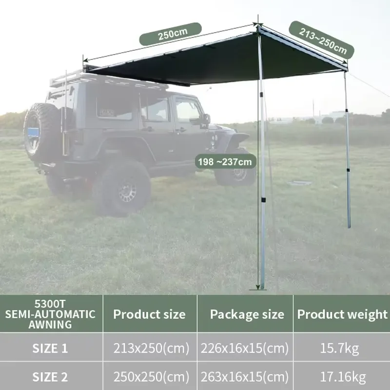 Awnlux 4x4 Retractable Offroad - Camping Tent incelemesi ve fiyatı