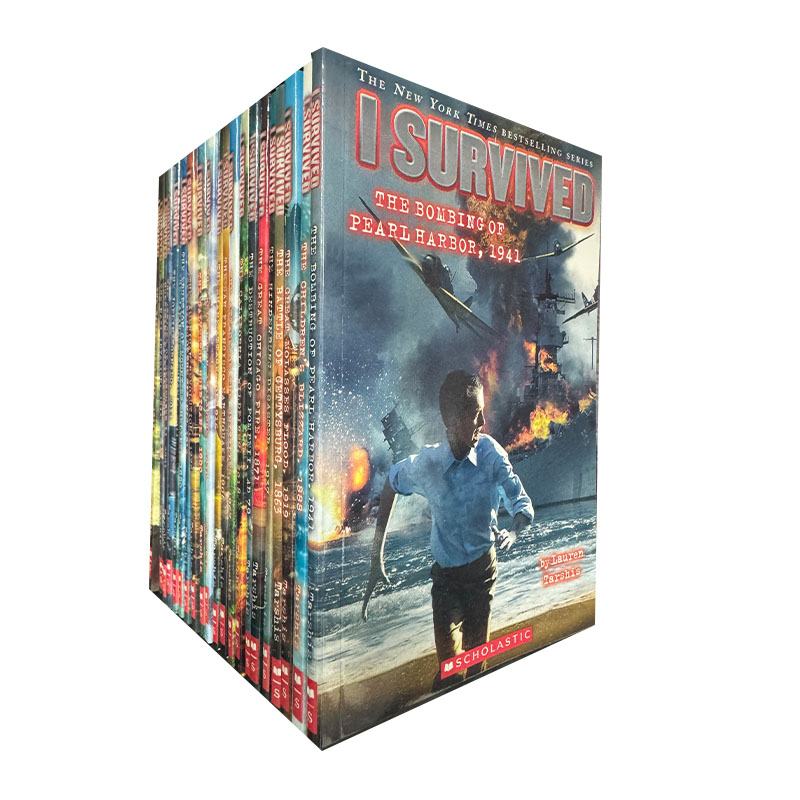 22 Books/set I Survived Englis - Survival Kit incelemesi ve fiyatı