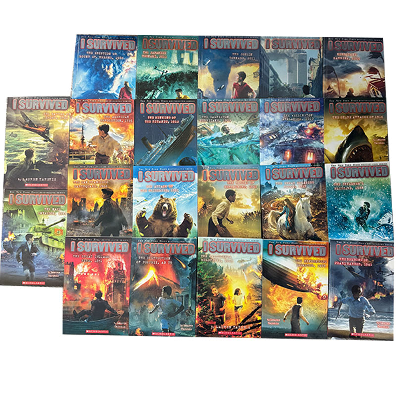 22 Books/set I Survived Englis - Survival Kit incelemesi ve fiyatı