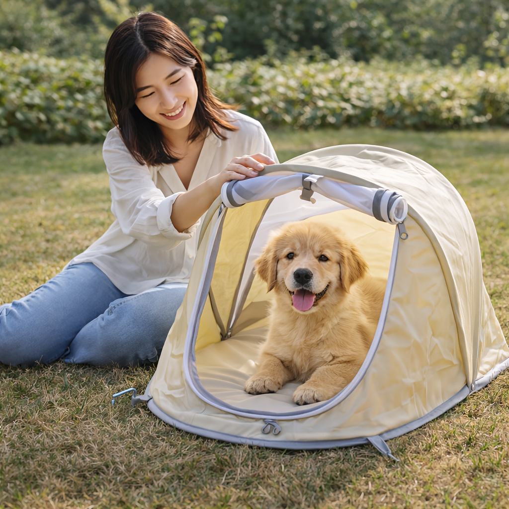 Foldable Pet Tent Portable Dog - Outdoor Camping Dog Kennel incelemesi ve fiyatı