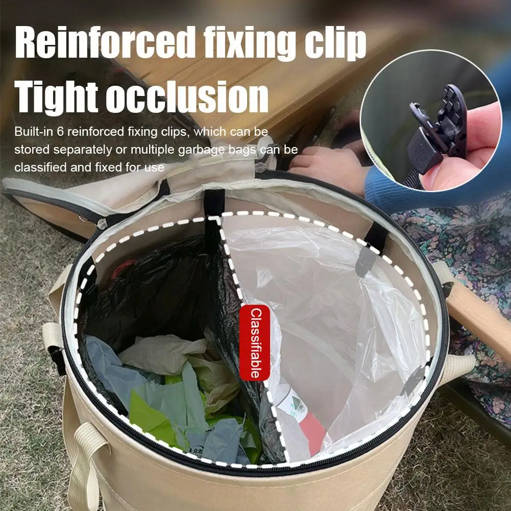 Camping Trash Can Pop-up Circu - Outdoor Camping Bin incelemesi ve fiyatı