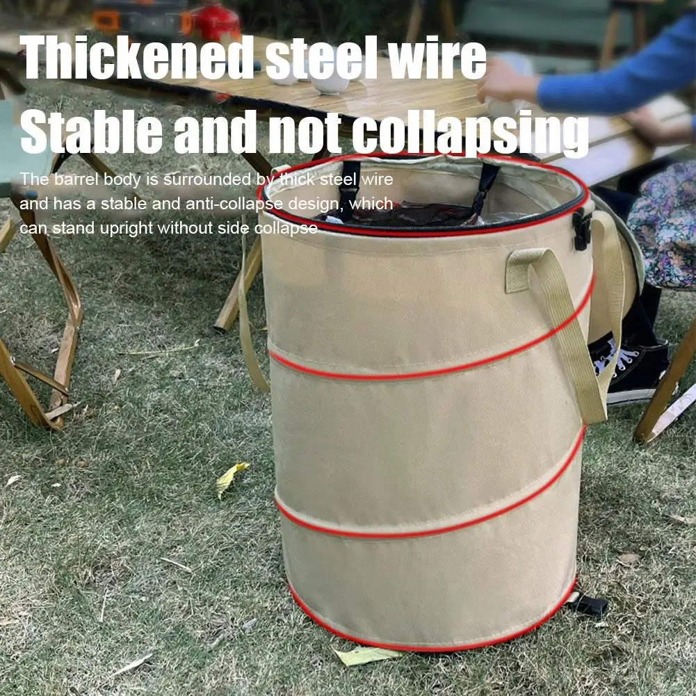 Camping Trash Can Pop-up Circu - Outdoor Camping Bin incelemesi ve fiyatı