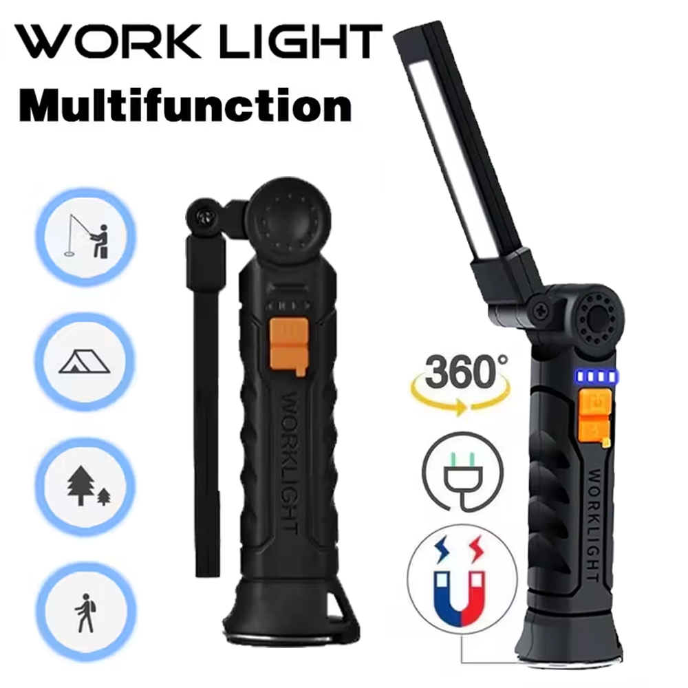 Portable COB LED Flashlight US - Outdoor Camping Decor incelemesi ve fiyatı