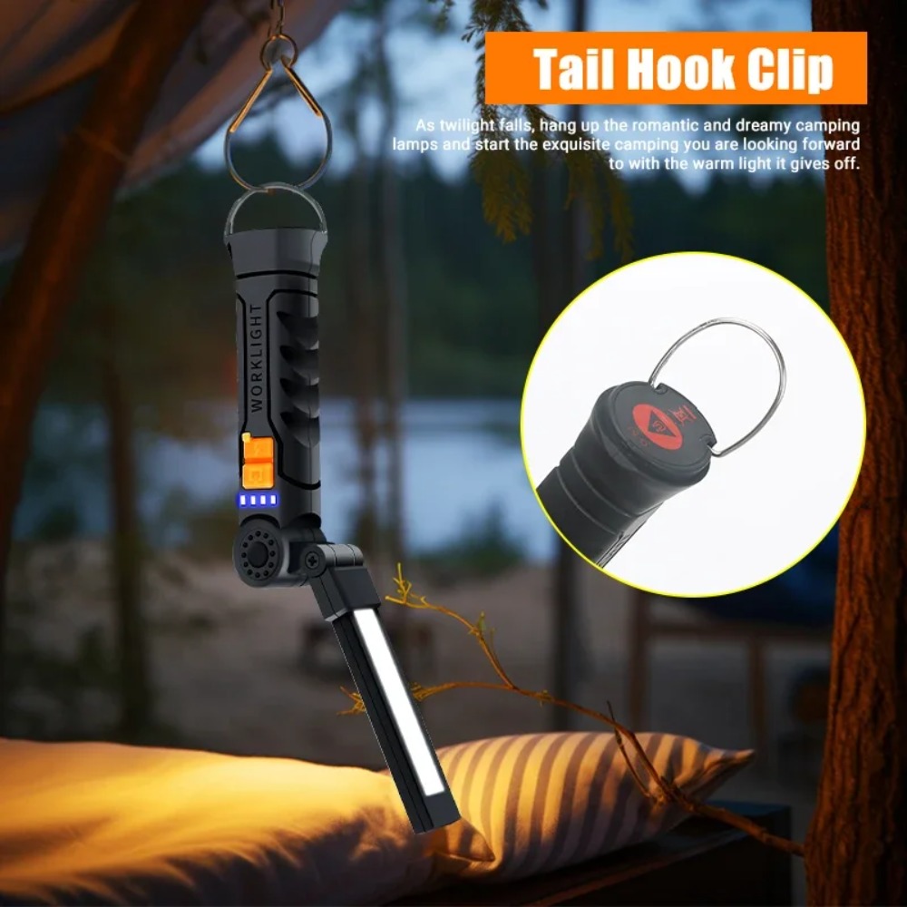 Portable COB LED Flashlight US - Outdoor Camping Decor incelemesi ve fiyatı