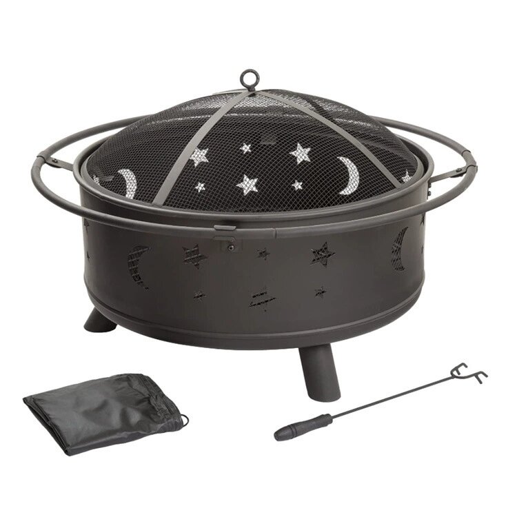 Custom Portable Iron Garden St - Outdoor Camping Wood Burning Stove incelemesi ve fiyatı