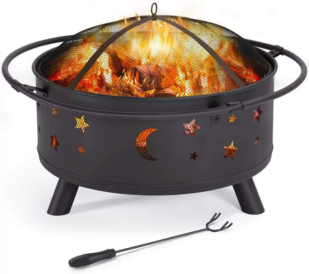 Custom Portable Iron Garden St - Outdoor Camping Wood Burning Stove incelemesi ve fiyatı