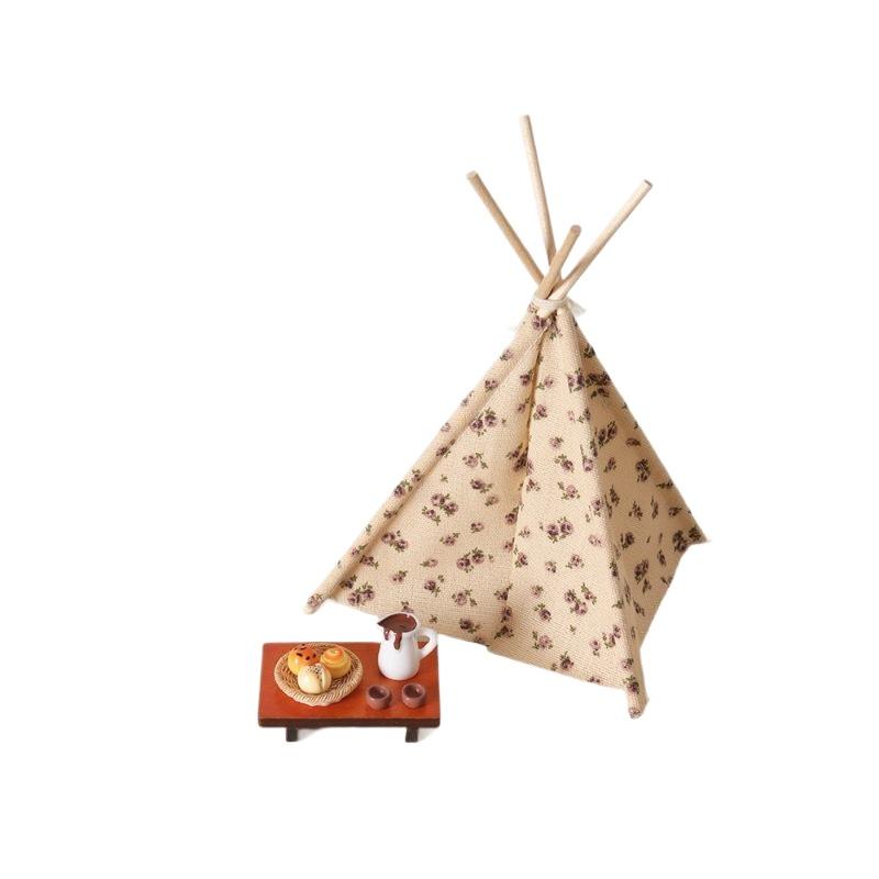 🛒1:12 Scale Camping Tent Model - Outdoor Camping Games incelemesi ve fiyatı