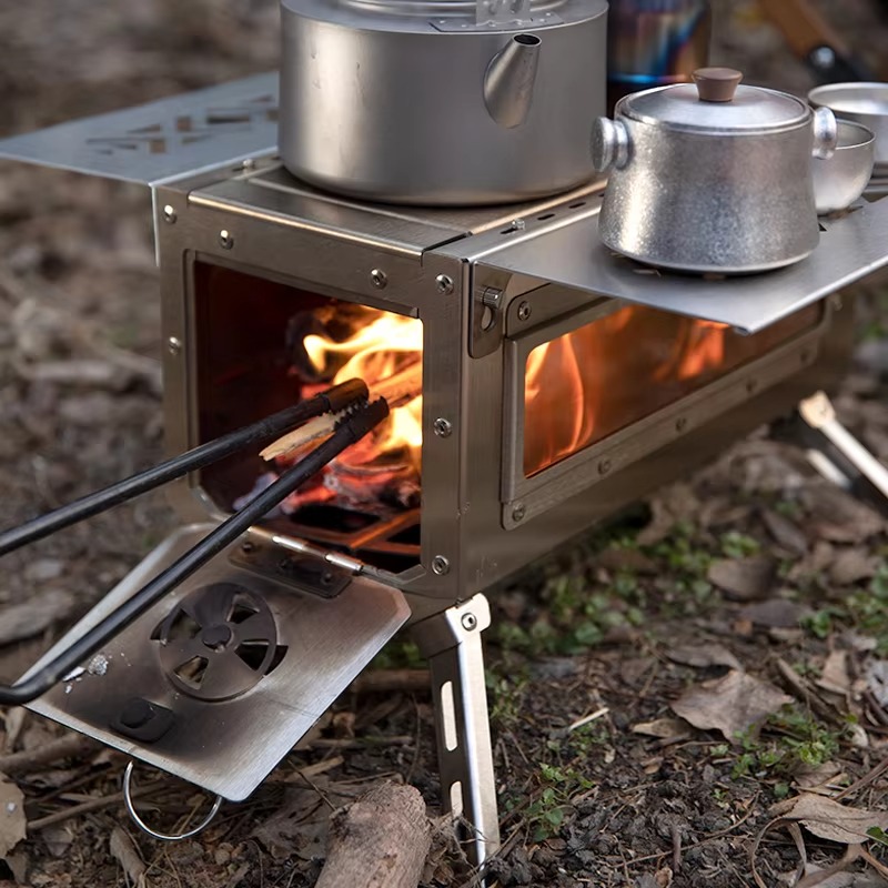 2026 Outdoor Portable Tent Cam - Outdoor Camping Wood Burning Stove incelemesi ve fiyatı