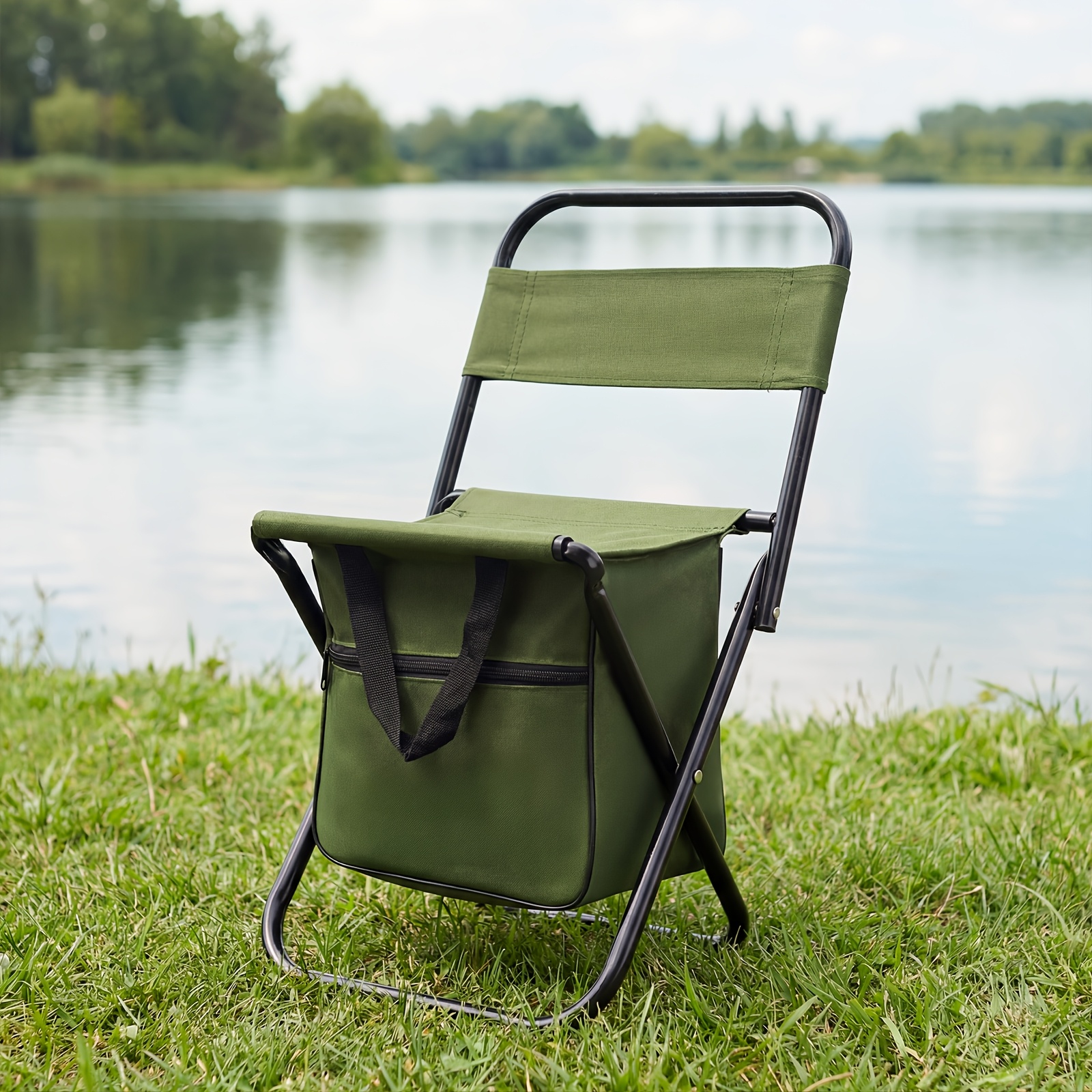 2 in 1 Camping Chair with Larg - Outdoor Camping Folding Chair incelemesi ve fiyatı