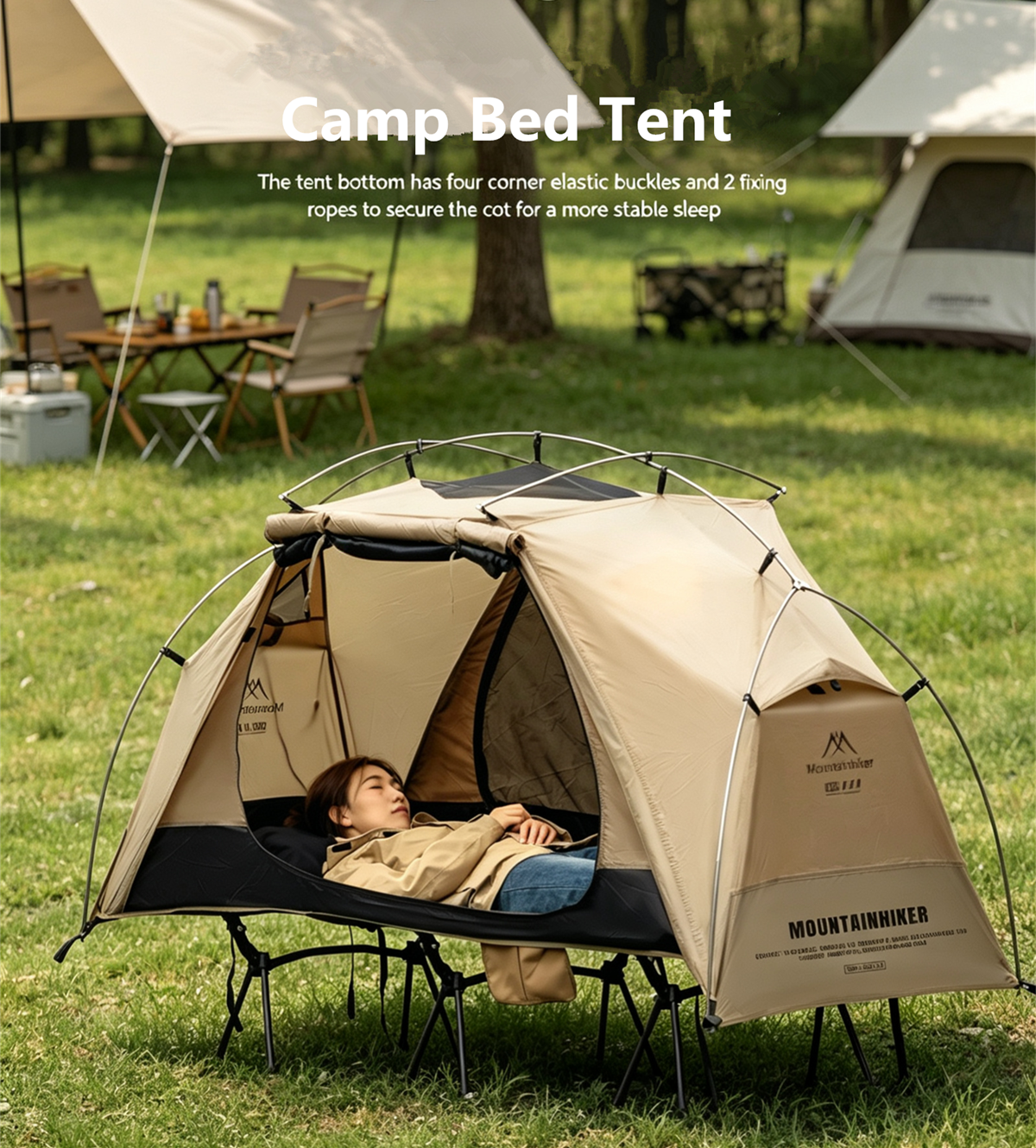MOUNTAINHIKER Outdoor Camp Bed - Outdoor Camping Tent Waterproof incelemesi ve fiyatı