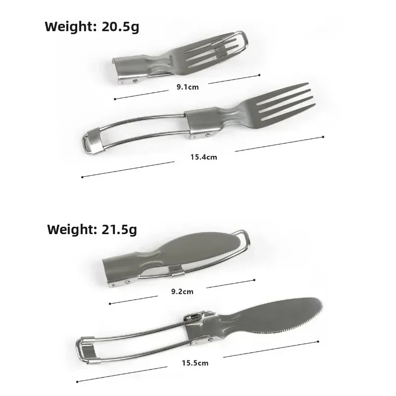 1-10PCS Foldable Camping Fork  - Outdoor Camping Glamping Share incelemesi ve fiyatı