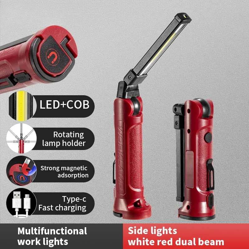 COB LED Work Light Rechargeabl - Outdoor Camping Decor incelemesi ve fiyatı