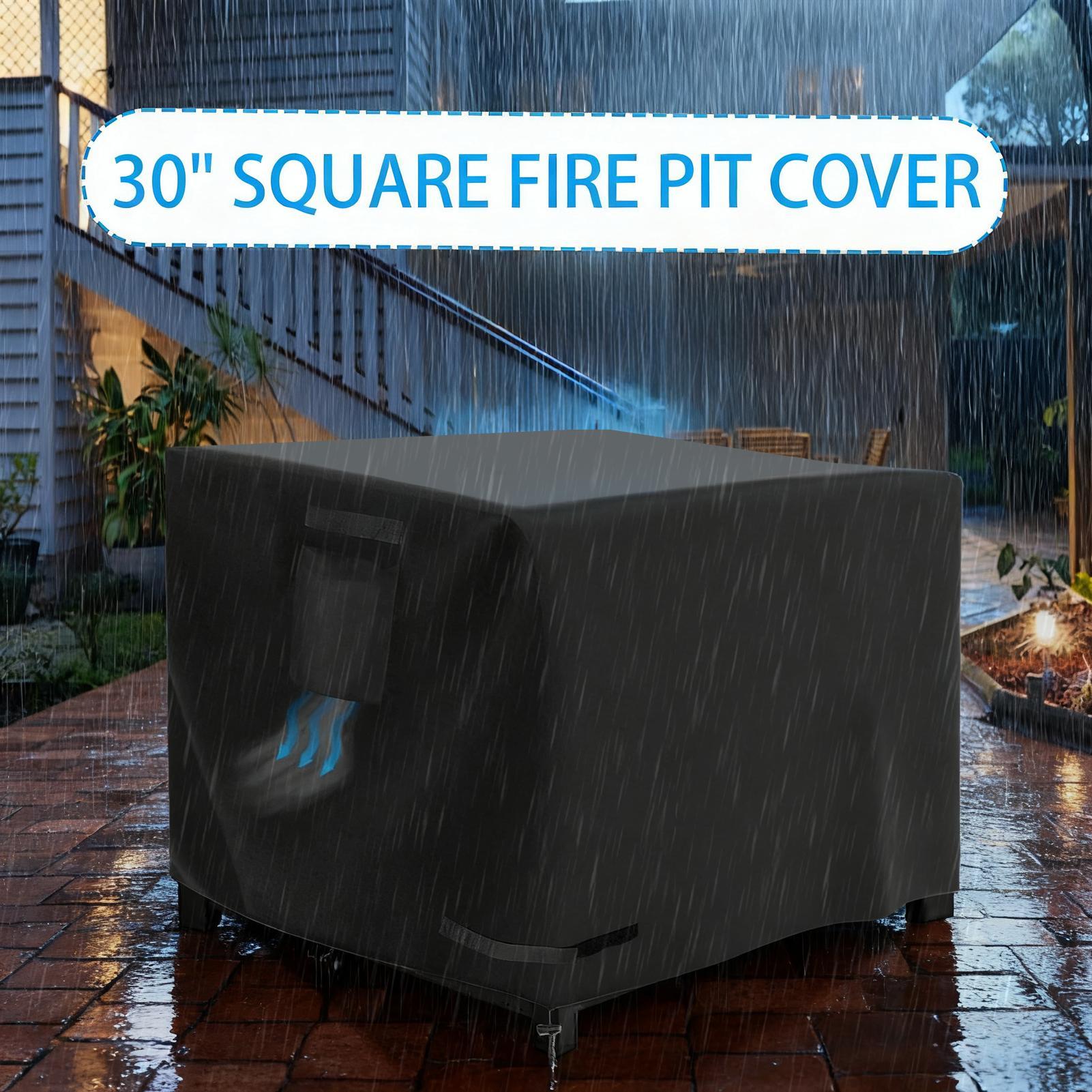 Outdoor Fire Pit Cover 30 Inch - Outdoor Indoor Camping incelemesi ve fiyatı