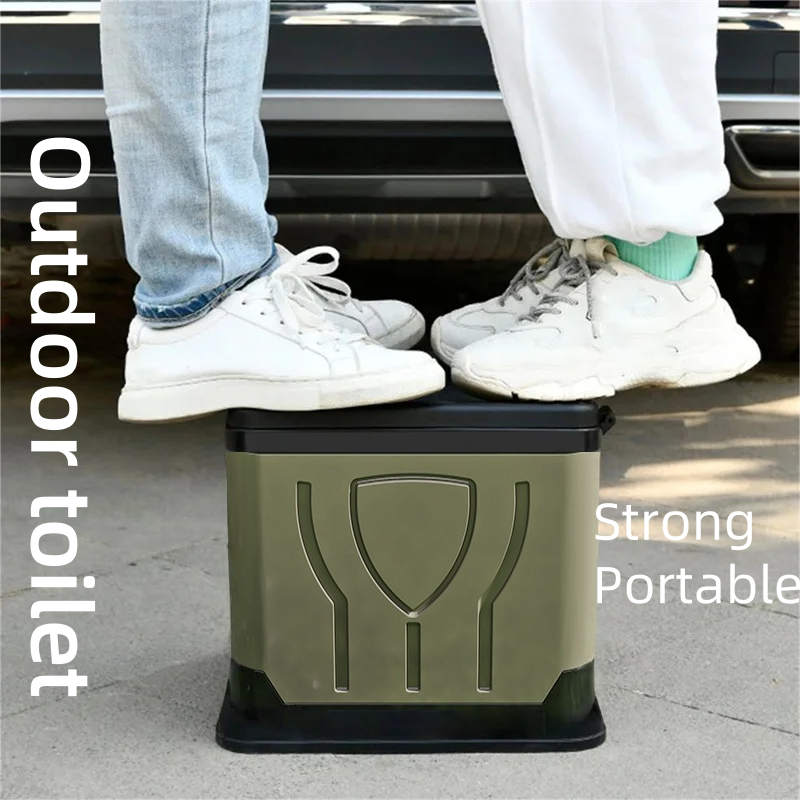 Portable Outdoor Toilets Doubl - Outdoor Camping Bin incelemesi ve fiyatı